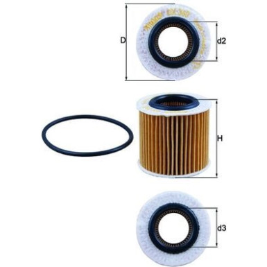 Knecht Ölfilter OX 360D