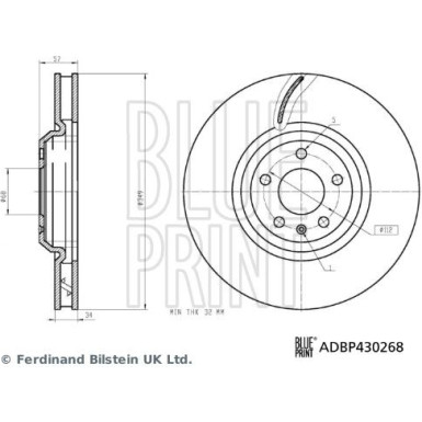 Bremsscheibe ADBP430268 Bremsscheibe ADBP430268