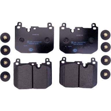 Hella Bremsbelagsatz, Scheibenbremse 8DB 355 025-621 Hella Bremsbelagsatz, Scheibenbremse 8DB 355 025-621