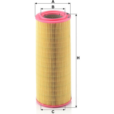 MANN-FILTER C 12 104 Luftfilter