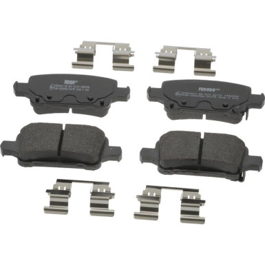 Ferodo Bremsbelagsatz, Scheibenbremse PREMIER ECO FRICTION FDB4938 Ferodo Bremsbelagsatz, Scheibenbremse PREMIER ECO FRICTION FDB4938