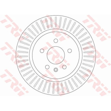 TRW Bremsscheibe DF6371 TRW Bremsscheibe DF6371