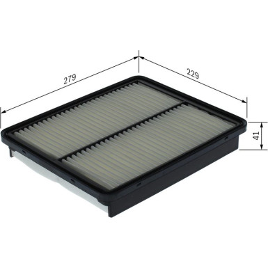 Luftfilter F 026 400 116 Luftfilter F 026 400 116