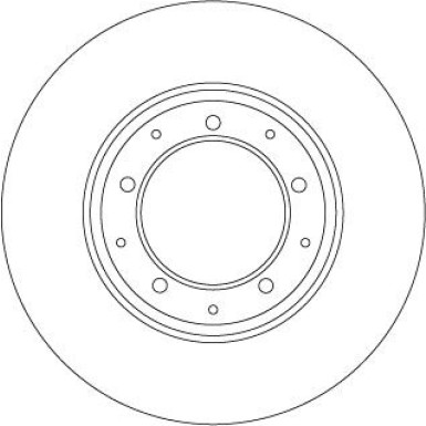 TRW Bremsscheibe DF6905