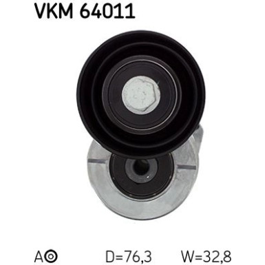 Spannrolle, Keilrippenriemen VKM 64011
