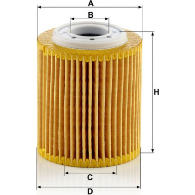 Mann-Filter 5 x MANN-FILTE Ölfilter HU 7032 Z Mann-Filter 5 x MANN-FILTE Ölfilter HU 7032 Z