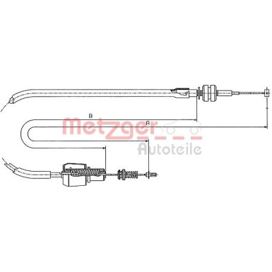 Metzger Gaszug 11.1247