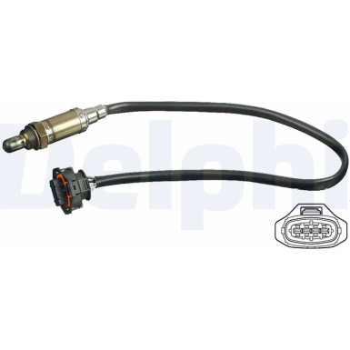 Delphi Lambdasonde ES11113-12B1