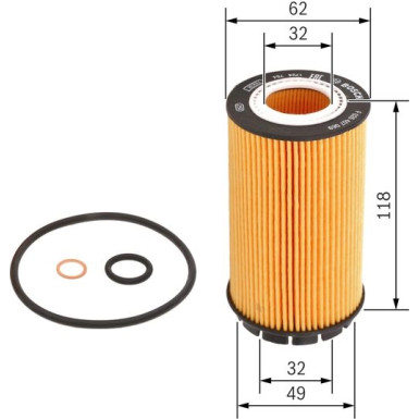 BOSCH F 026 407 069 Ölfilter BOSCH F 026 407 069 Ölfilter