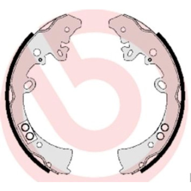Brembo Bremsbackensatz ESSENTIAL LINE S 83 550 Brembo Bremsbackensatz ESSENTIAL LINE S 83 550