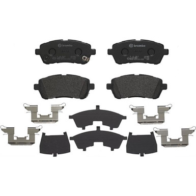 BREMBO P 16 013 Bremsbeläge mit akustischer Verschleißwarnung BREMBO P 16 013 Bremsbeläge mit akustischer Verschleißwarnung