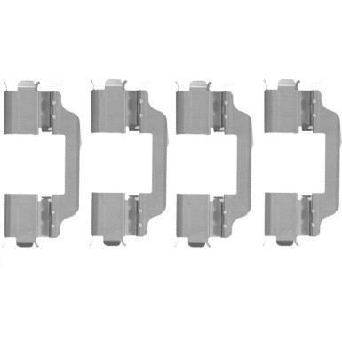 BOSCH Zubehörsatz, Scheibenbremsbelag 1 987 474 446 BOSCH Zubehörsatz, Scheibenbremsbelag 1 987 474 446