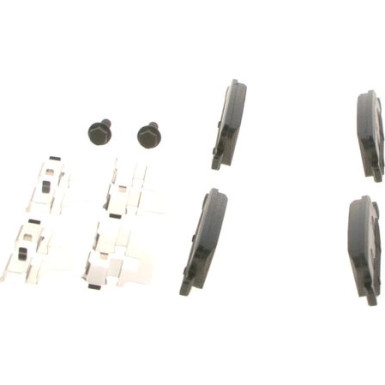 BOSCH 0 986 479 235 Bremsscheibe 258mm + 0 986 494 023 Bremsbeläge passend für MERCEDES-BENZ A-Klasse, B-Klasse