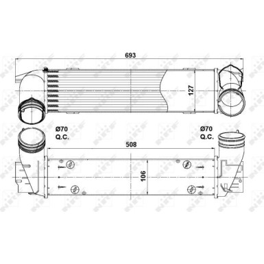 Ladeluftkühler 30386