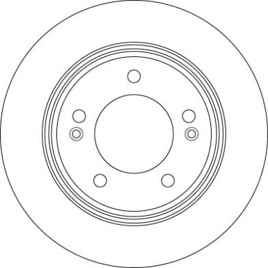 TRW Bremsscheibe DF6627 TRW Bremsscheibe DF6627