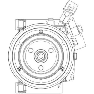 Kompressor, Klimaanlage ACP 632 000P Kompressor, Klimaanlage ACP 632 000P