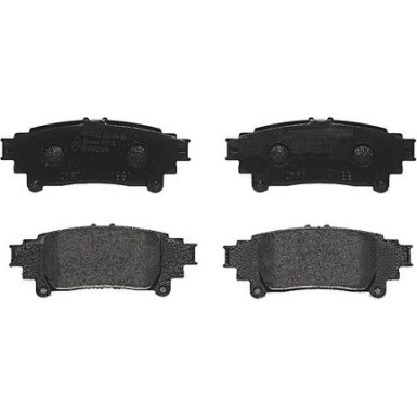 Brembo Bremsbelagsatz, Scheibenbremse PRIME LINE P 83 132 Brembo Bremsbelagsatz, Scheibenbremse PRIME LINE P 83 132