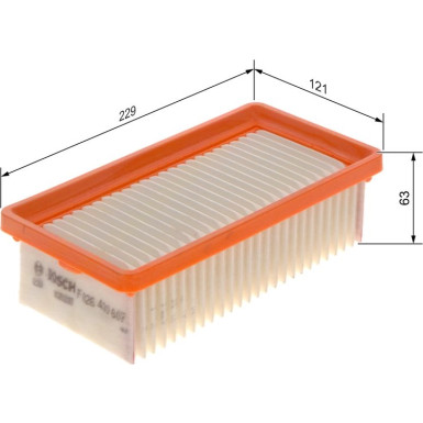 Luftfilter F 026 400 607
