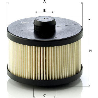 Kraftstofffilter PU 10 001 X