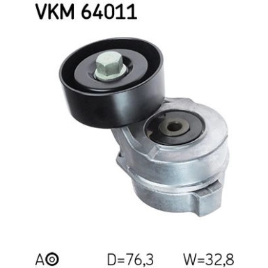 SKF Spannrolle, Keilrippenriemen VKM 64011