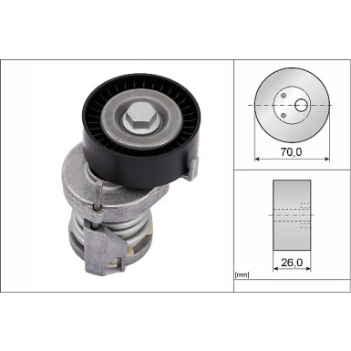 INA Spannarm, Keilrippenriemen 534 0123 20