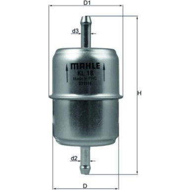 Kraftstofffilter KL 18 OF