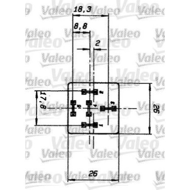 Valeo Relais, Arbeitsstrom 643818