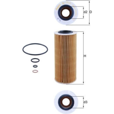 Ölfilter OX 177/3D