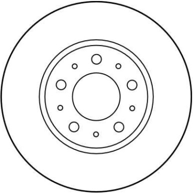 Bremsscheibe DF2671 Bremsscheibe DF2671