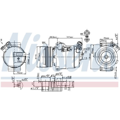 Kompressor, Klimaanlage 89592 Kompressor, Klimaanlage 89592