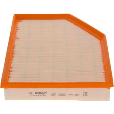 BOSCH F 026 400 501 Luftfilter