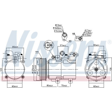 Kompressor, Klimaanlage 890136 Kompressor, Klimaanlage 890136