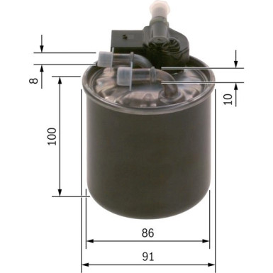 Kraftstofffilter F 026 402 843 Kraftstofffilter F 026 402 843