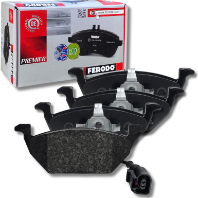 FERODO PREMIER ECO FRICTION FDB1398 Bremsbeläge inkl. Verschleißwarnkontakt, mit Kolbenclip FERODO PREMIER ECO FRICTION FDB1398 Bremsbeläge inkl. Verschleißwarnkontakt, mit Kolbenclip