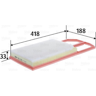 Valeo Luftfilter 585395