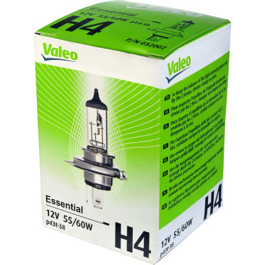 Valeo Glühlampe, Fernscheinwerfer ESSENTIAL 032007