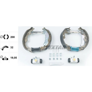 Bremsbackensatz 84064500 Bremsbackensatz 84064500