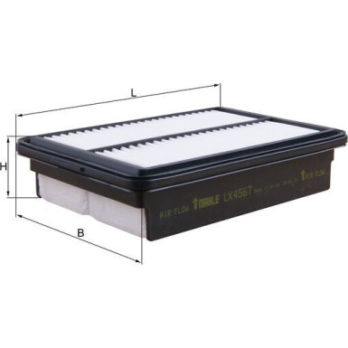 Luftfilter LX 4567 Luftfilter LX 4567