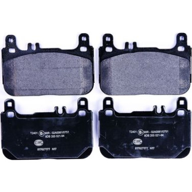 Hella Bremsbelagsatz, Scheibenbremse 8DB 355 021-941 Hella Bremsbelagsatz, Scheibenbremse 8DB 355 021-941