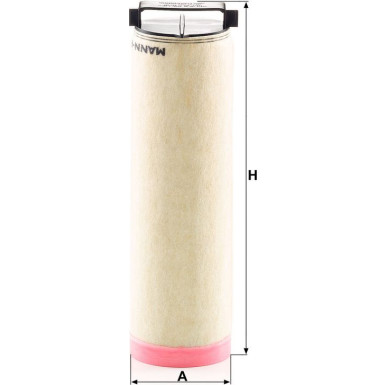 Mann-Filter Sekundärluftfilter ENTARON CF 510 Mann-Filter Sekundärluftfilter ENTARON CF 510