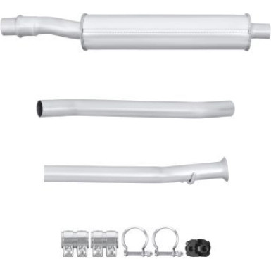 Hella Mittelschalldämpfer Easy2Fit – PARTNERED with Faurecia 8LC 366 023-451