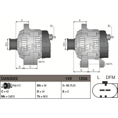 Generator DAN3022