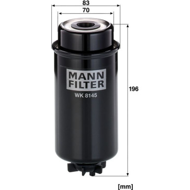 Kraftstofffilter WK 8145