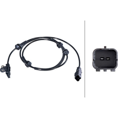 Sensor, Raddrehzahl 6PU 010 039-781 Sensor, Raddrehzahl 6PU 010 039-781