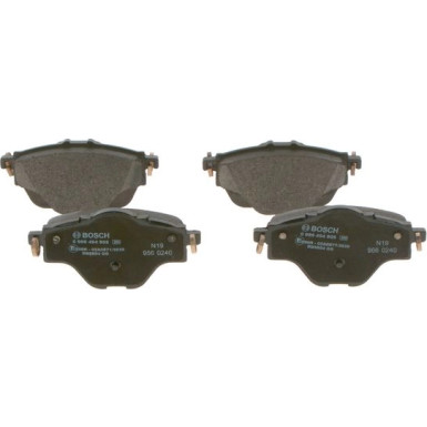 BOSCH 0 986 494 805 Bremsbeläge Low-Metallic, mit Anti-Quietsch-Blech BOSCH 0 986 494 805 Bremsbeläge Low-Metallic, mit Anti-Quietsch-Blech