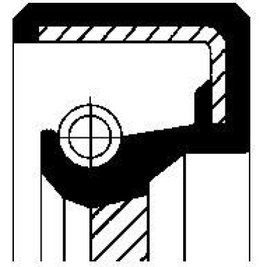 Corteco Wellendichtring, Nockenwelle 15510009B