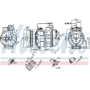 Kompressor, Klimaanlage 89027 Kompressor, Klimaanlage 89027