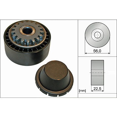 Spannrolle, Keilrippenriemen 531 0854 10