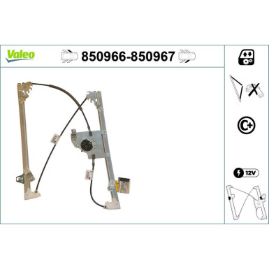 Valeo Fensterheber 850967