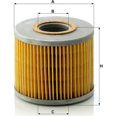 Ölfilter H 1018/2 N